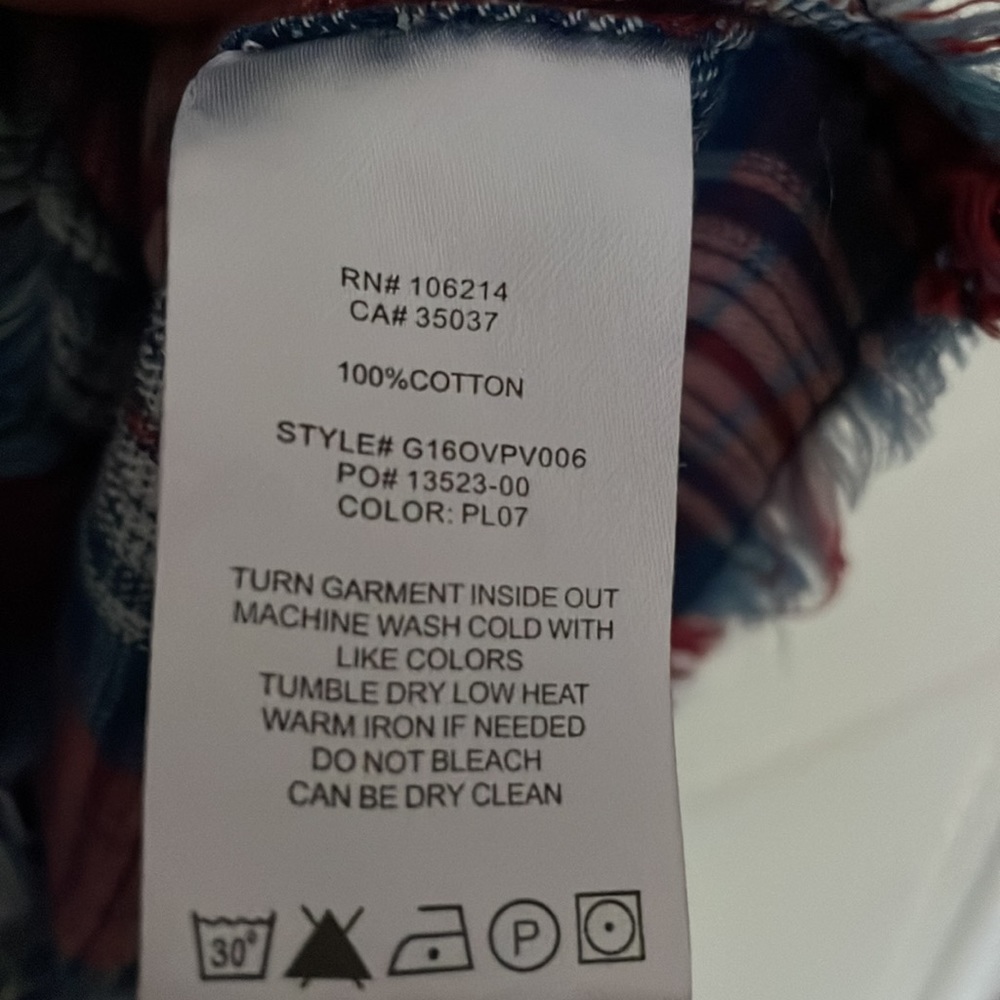 Flannel button down - Picture 6 of 7